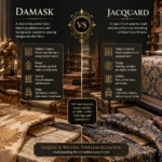 damask or jacquard