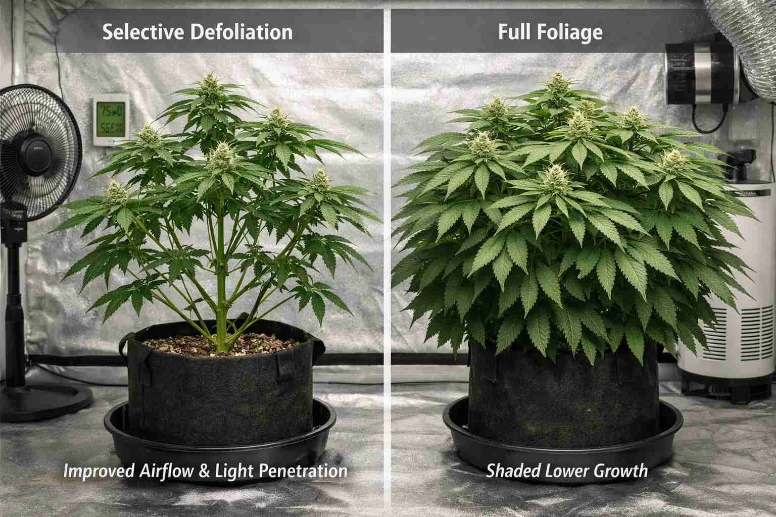 Defoliate or Not