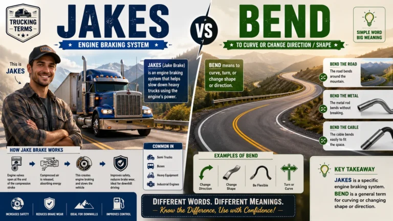 jakes or bend