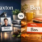 paxton or ben