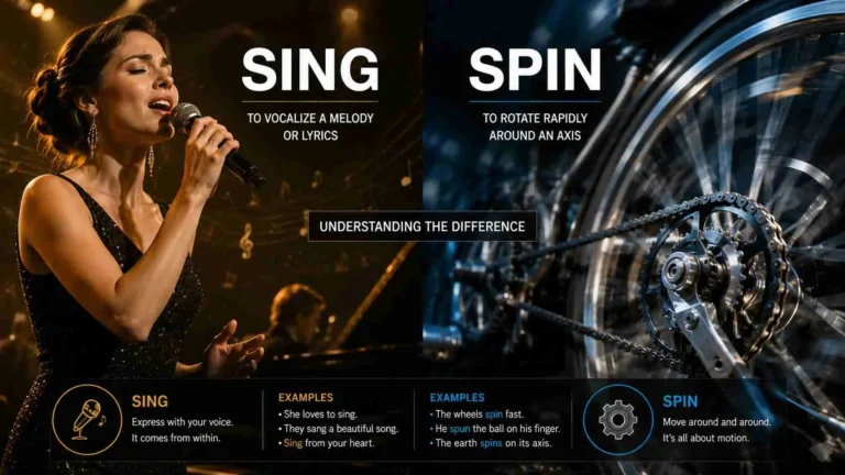 sing or spin