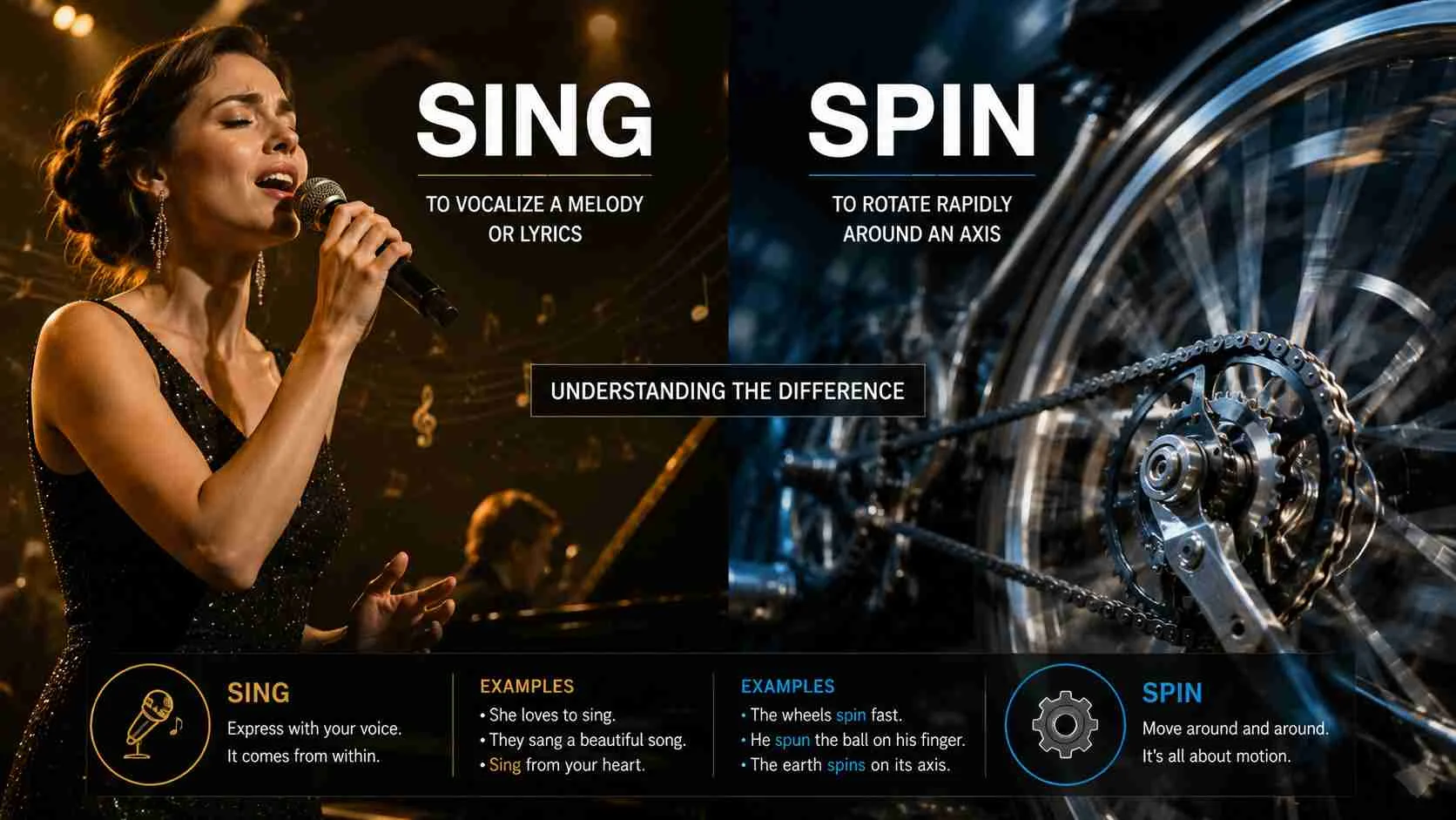 sing or spin