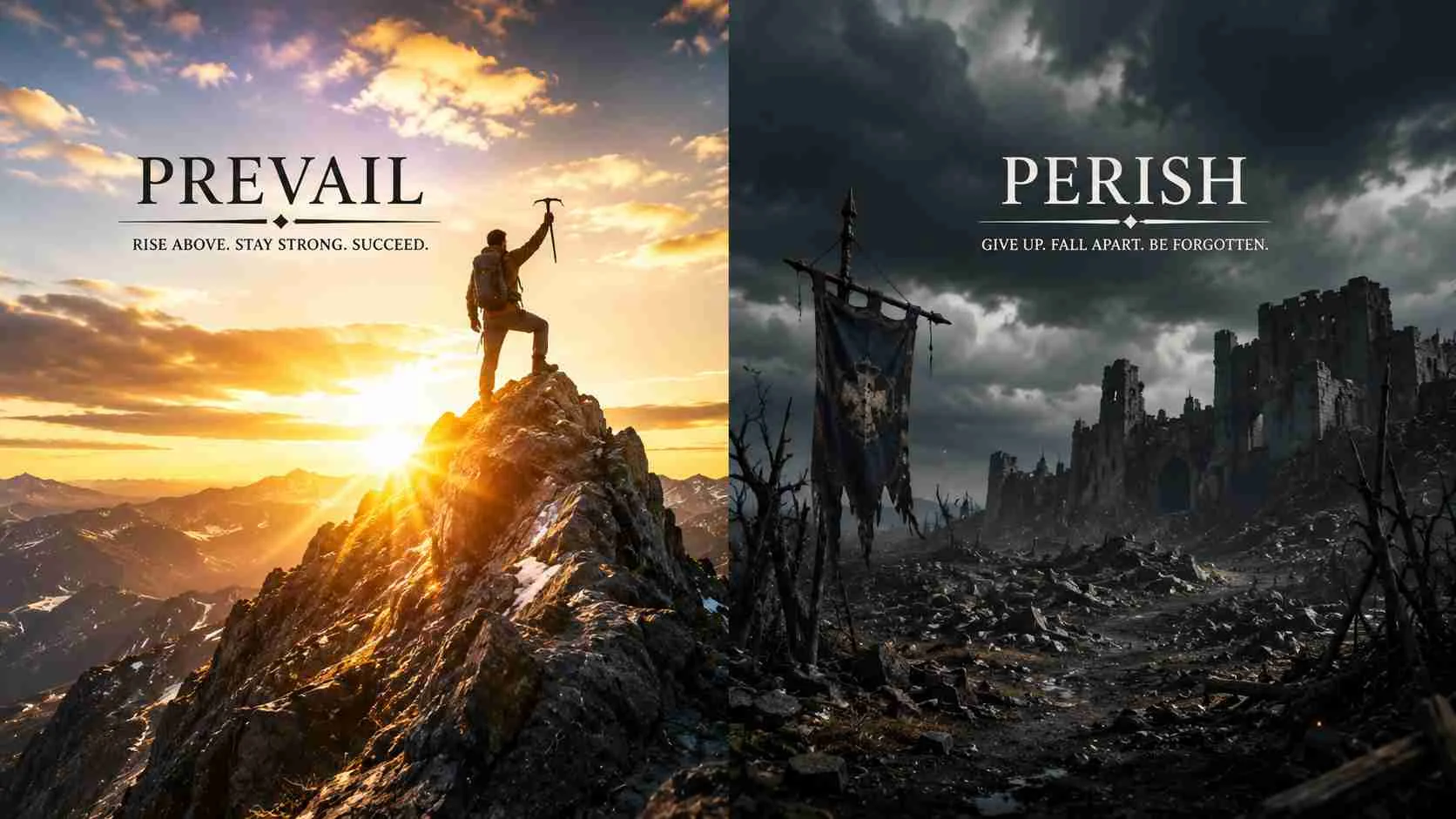 prevail or perish