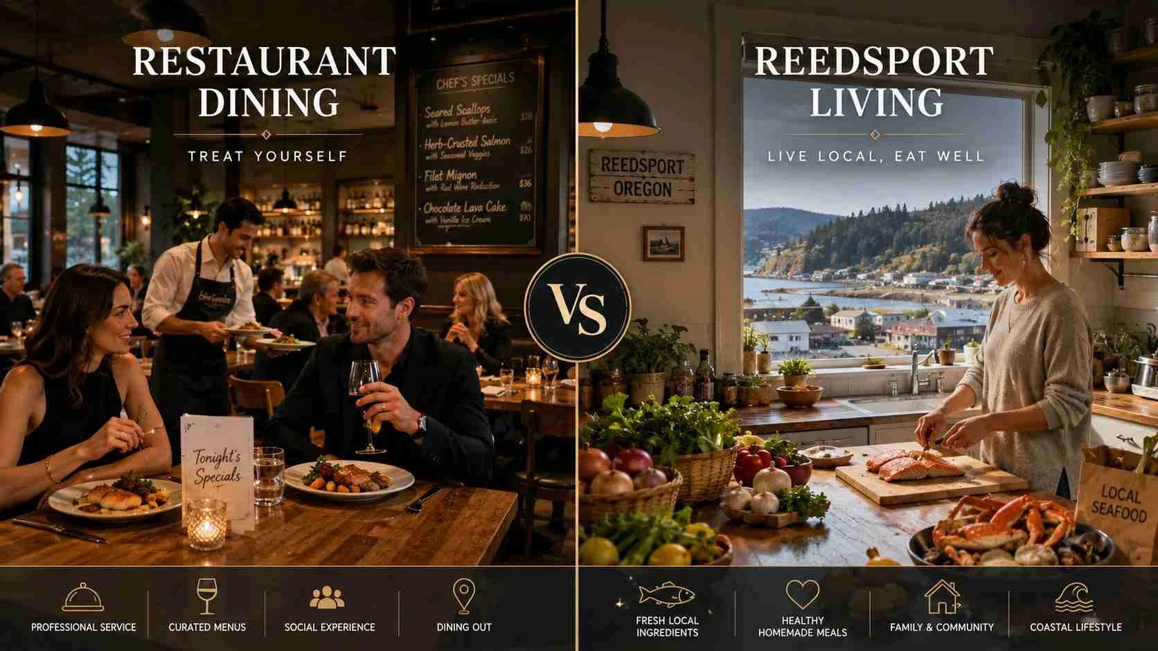 restaurants or reedsport