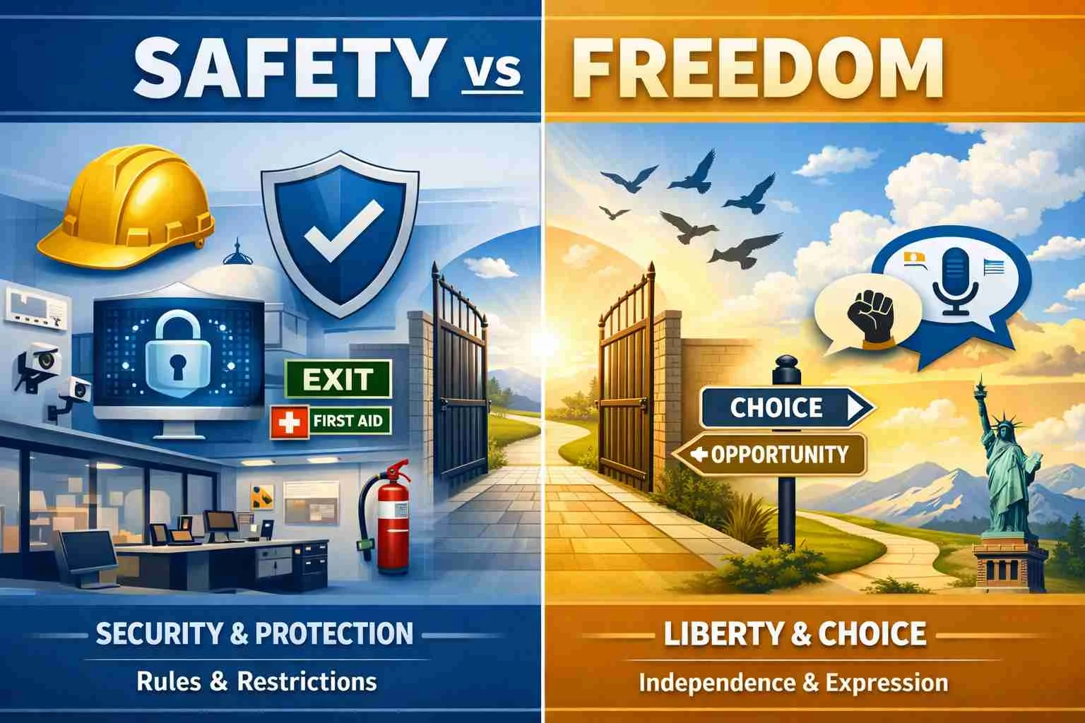 safety or freedom